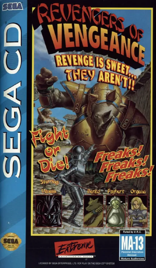 Обложка игры Revengers of Vengeance